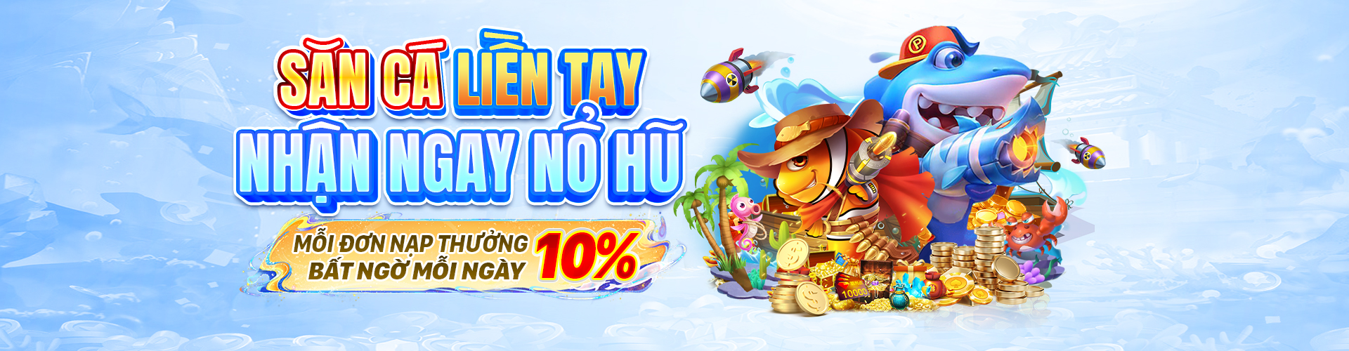 Banner mã quà tặng độc quyền cho game đổi thưởng uy tín