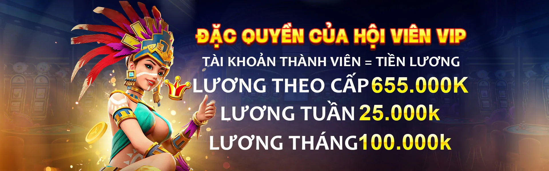 Trở thành thành viên VIP để nhận mã quà tặng đặc biệt